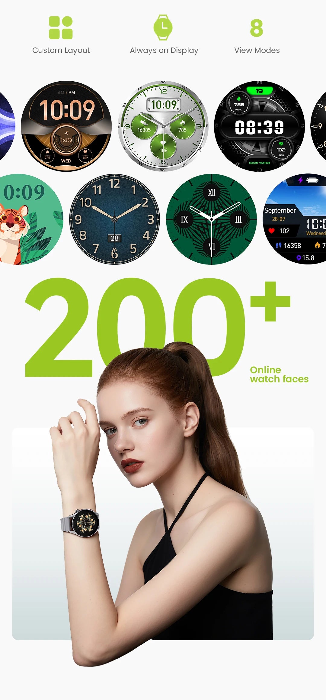 HAYLOU Watch 4S ceas GPS cu afișaj AMOLED de 1,43 inch