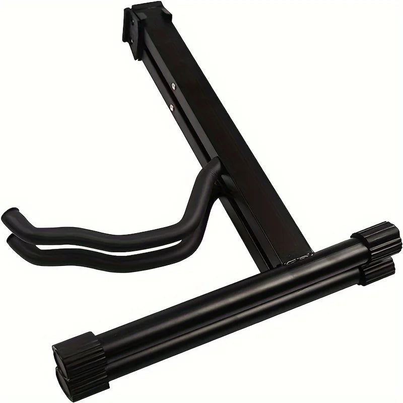 Folding A-Frame Metal Guitar Stand for Acoustic and Bass