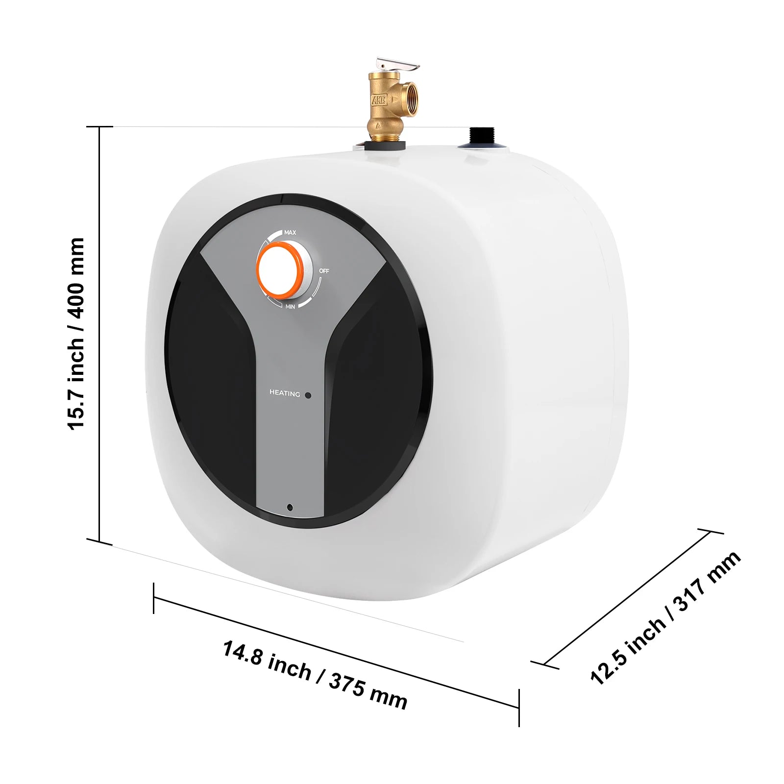 Mini Tank Electric Water Heater 10L Fast Heating for Kitchen Bathroom