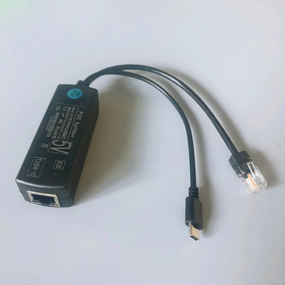5V USB-C PoE Splitter - One or Two Pack