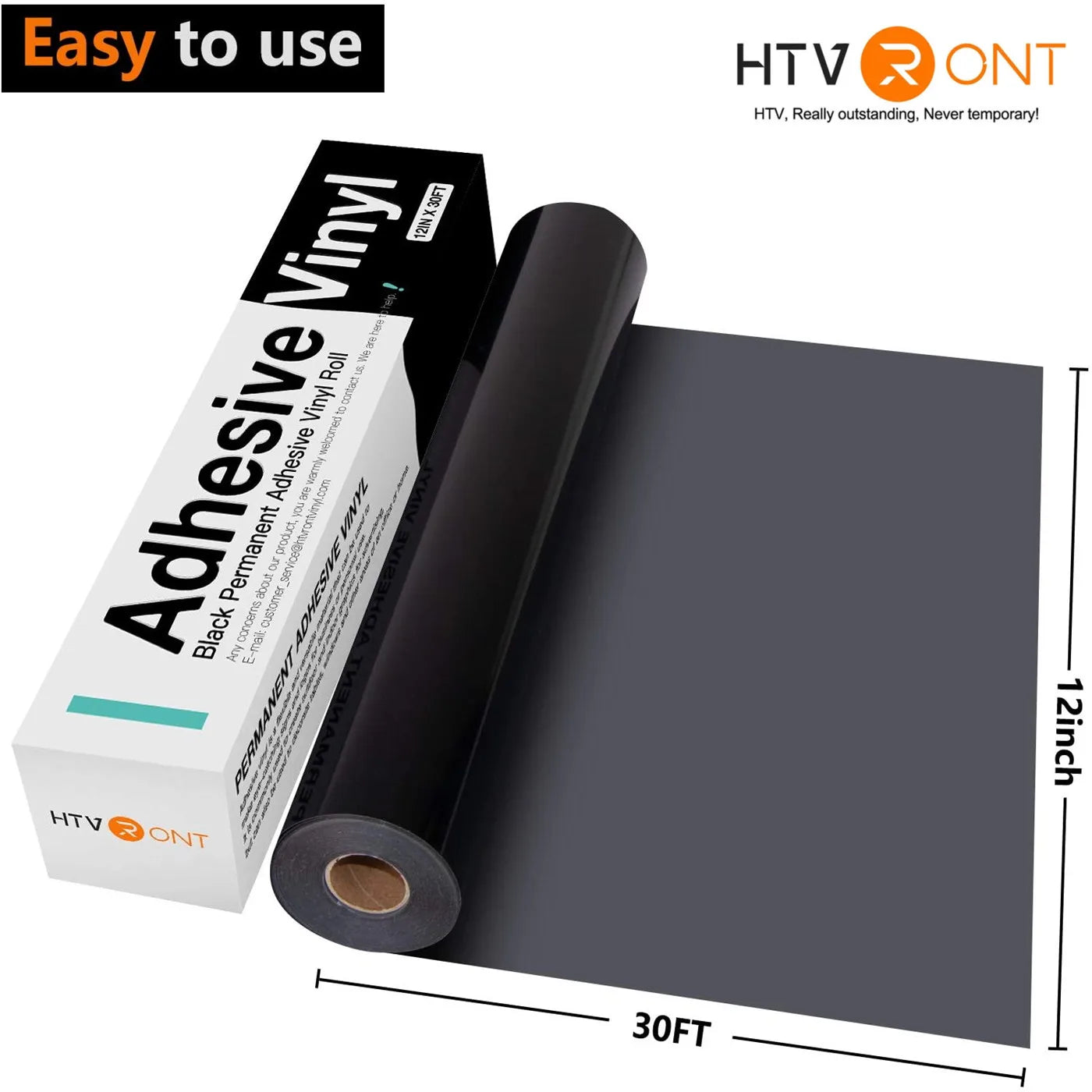 Glossy Permanent Adhesive Vinyl Roll for Crafts