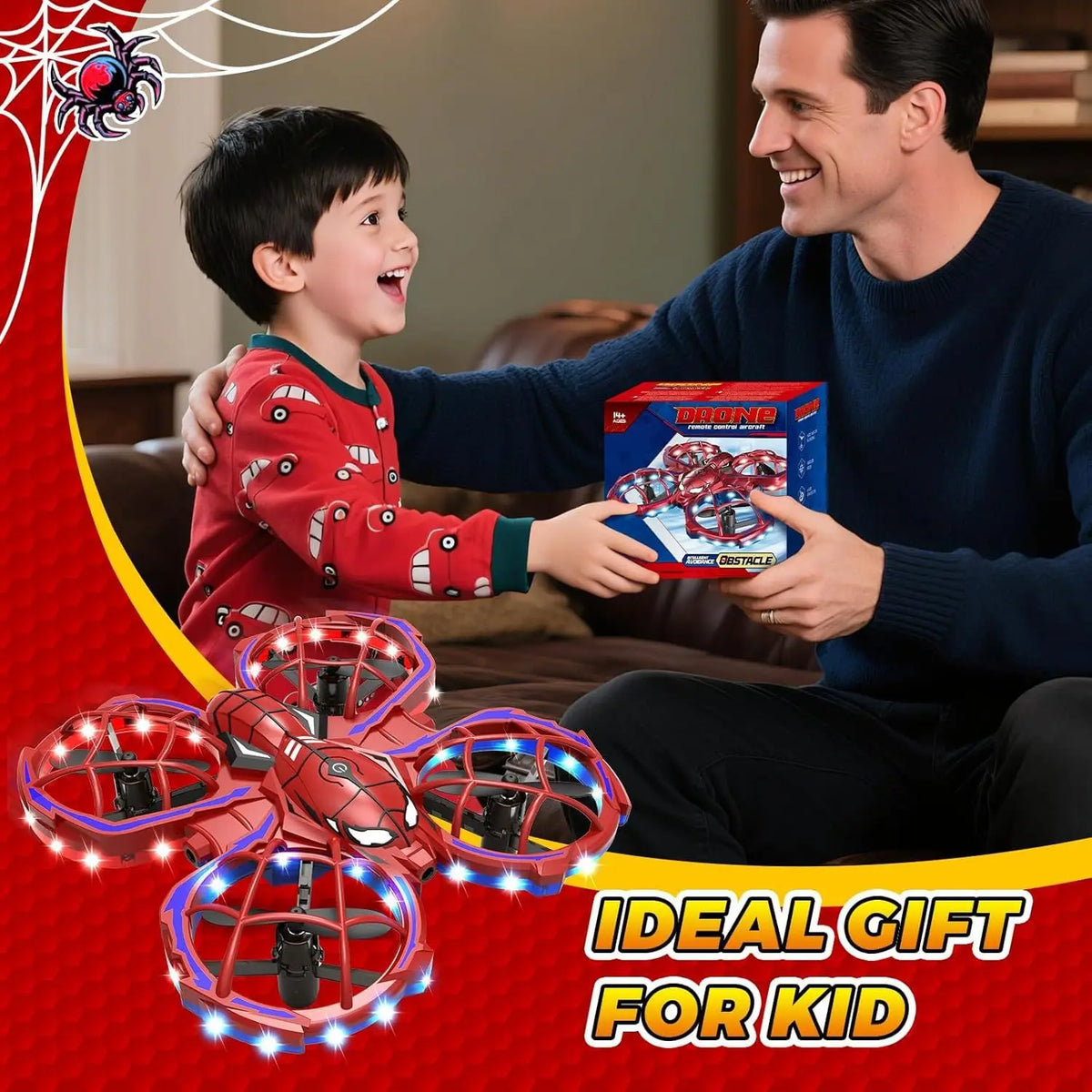 Mini Spider-Style RC Drone