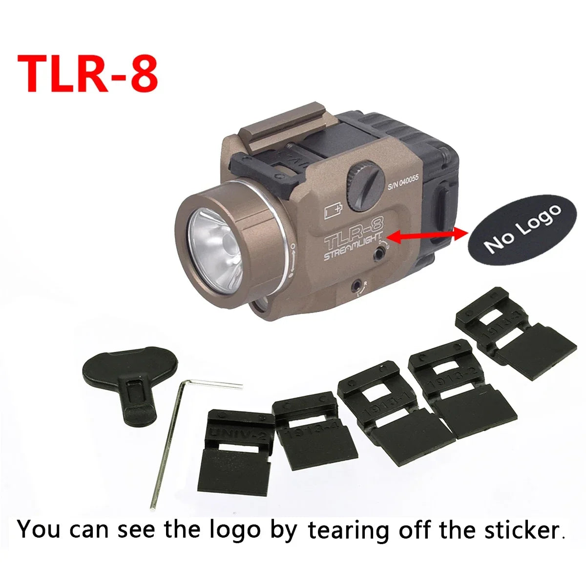 TLR Tactical LED Weapon Light Series TLR-1HL TLR-3 TLR-4 TLR-7 TLR-8