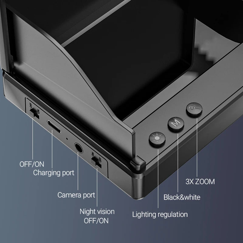 Underwater Fishing Camera with 4.3" Monitor and Night Vision