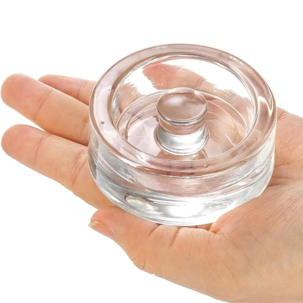 Clear Glass Fermentation Weight with Handle