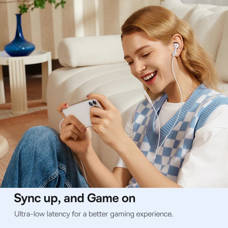 Auriculares con cable Baseus Encok CZ20/HZ20 con audio de alta resolución y micrófono