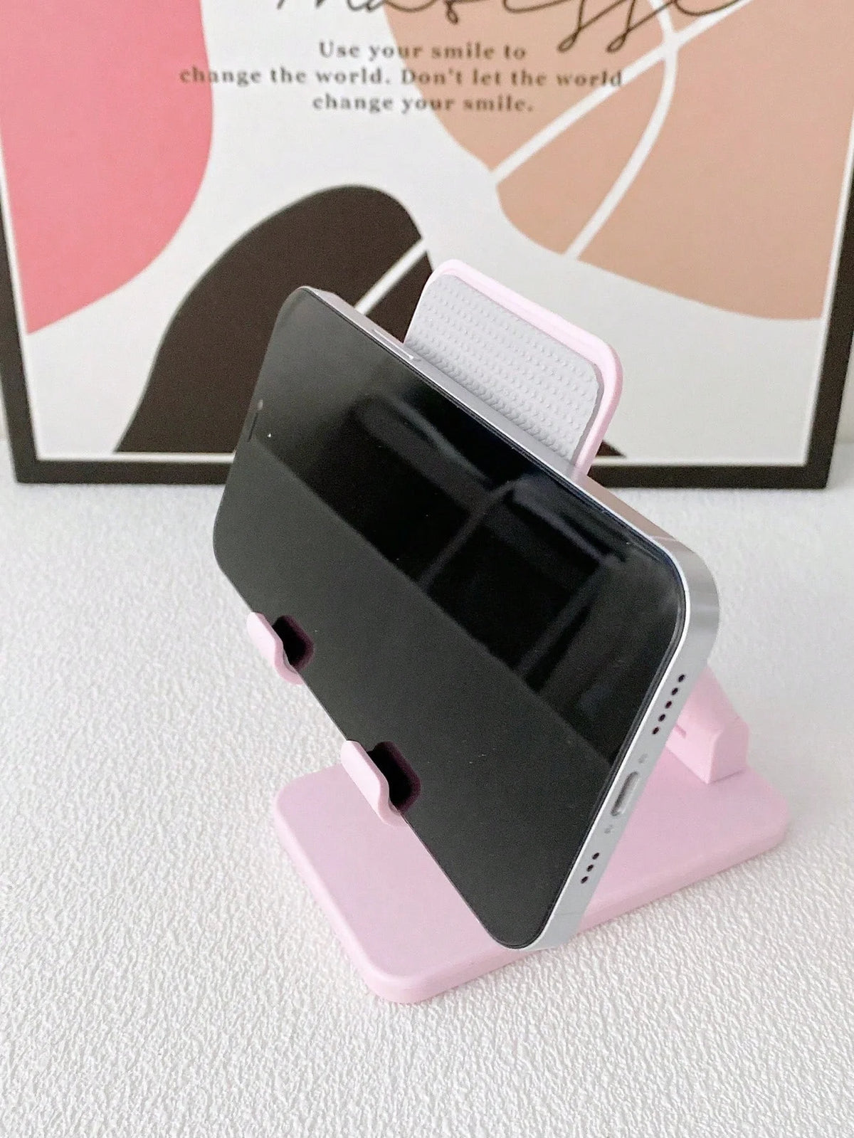 Support pliable réglable pour téléphone et tablette