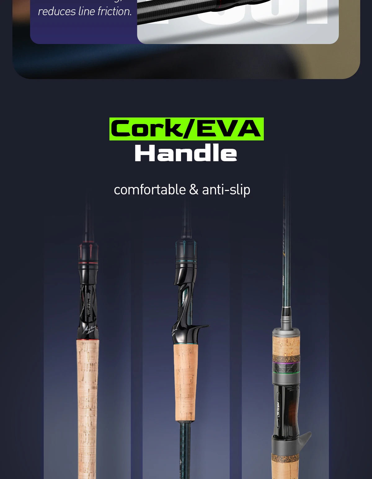 HANDING Magic L Spinning & Casting Fishing Rod