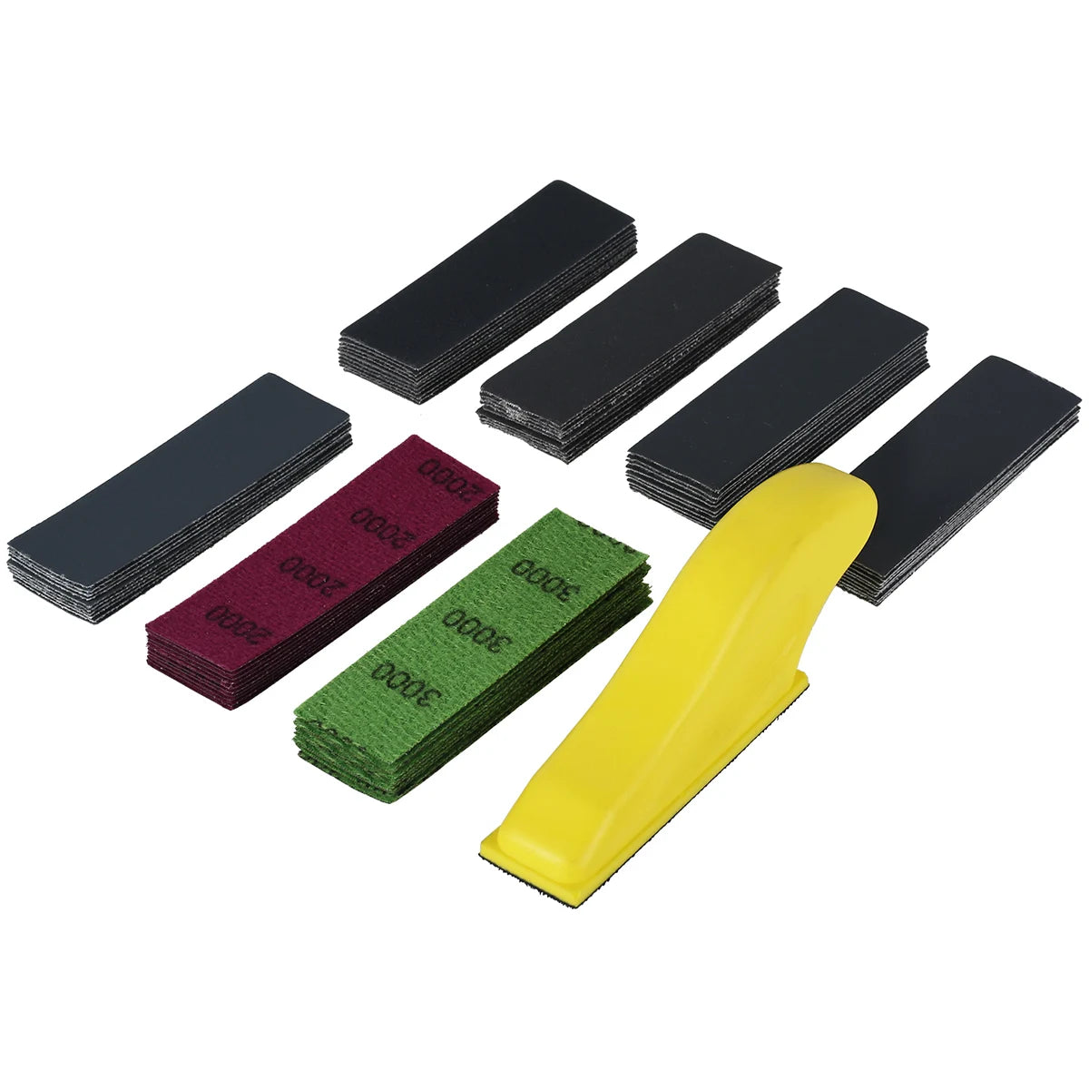 Mini Detail Sander with 70 Abrasive Sheets