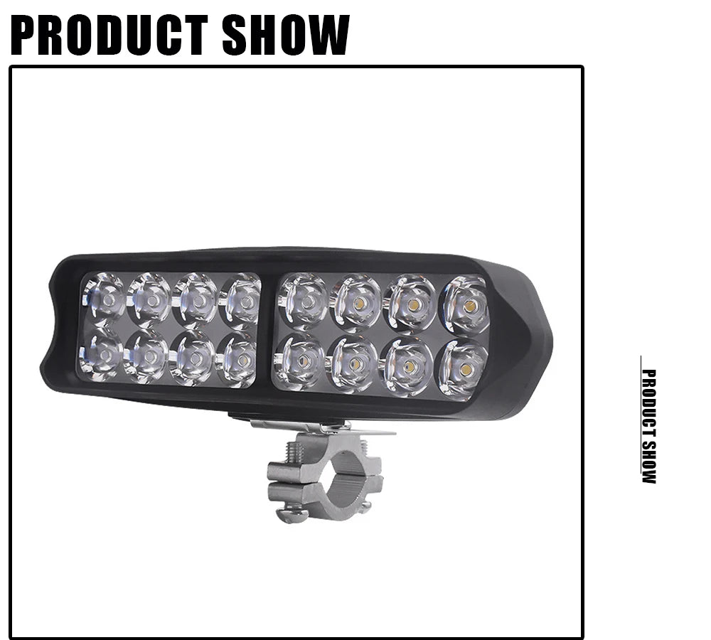 LED-hulpspot voor compatibele motorfietsen