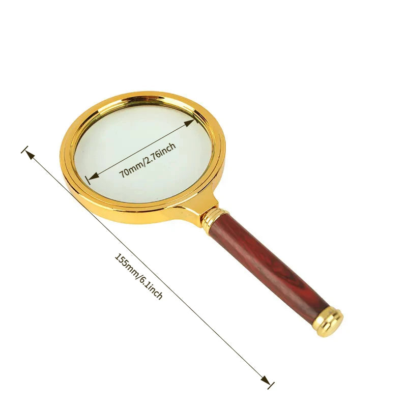 Handheld Magnifying Glass for Reading and Crafts
