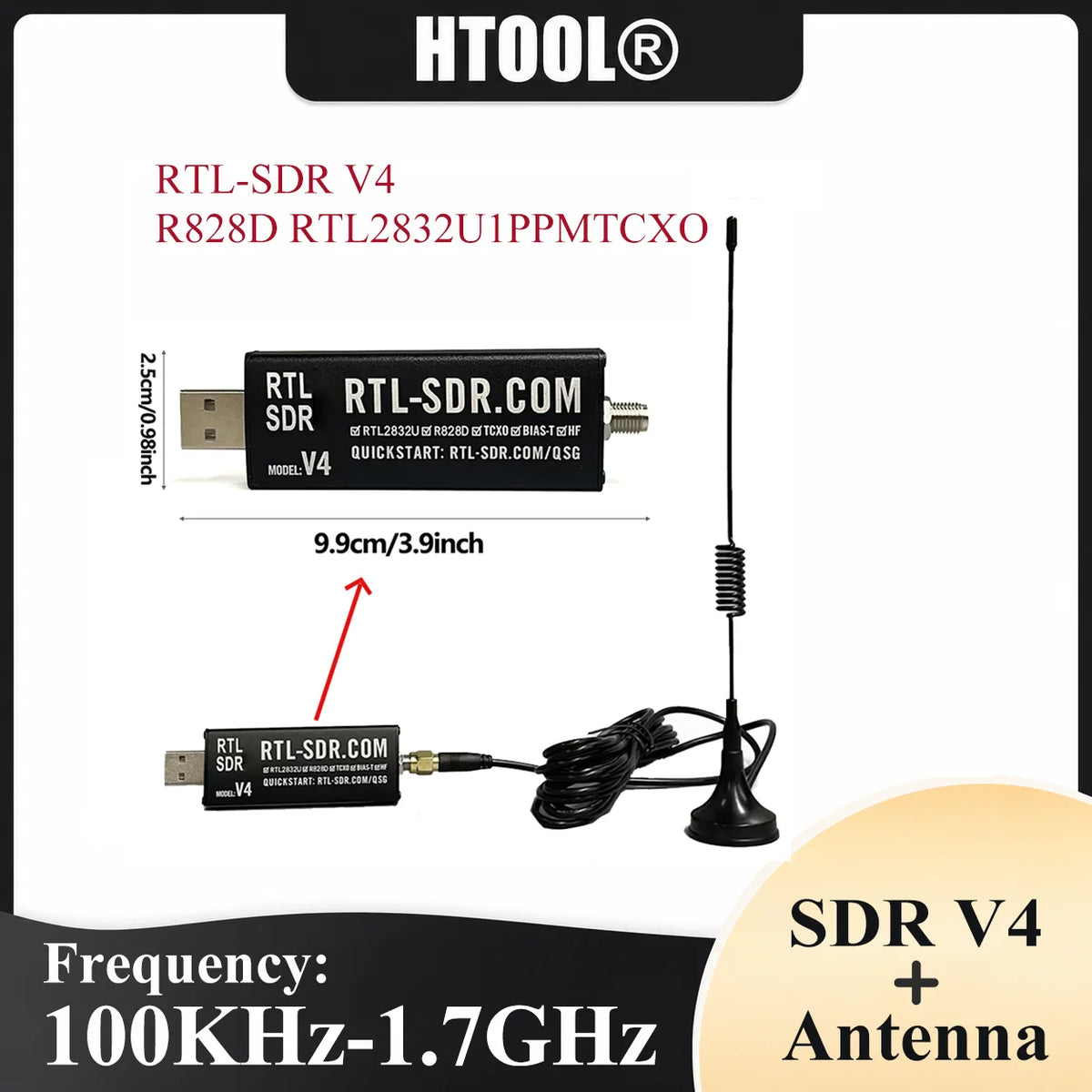 V4 USB Software-Defined Radio Receiver Options