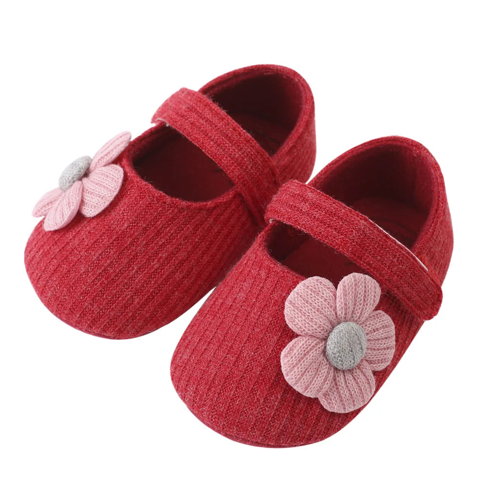 Baby Girls Cotton Shoes Retro Prewalkers