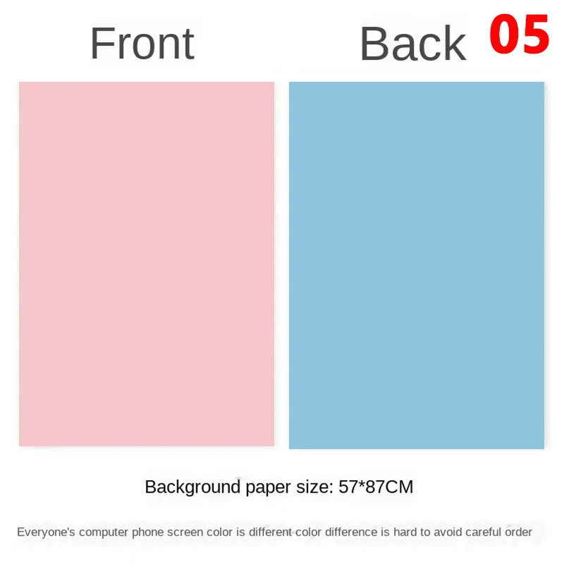 Double-Sided Product Photography Backdrop, 57 × 87cm