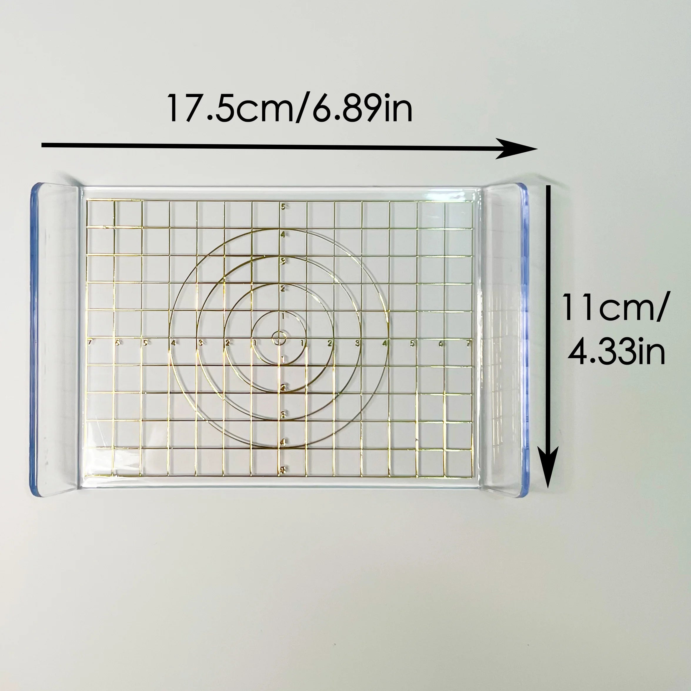 U-Shaped Clay Press Tool with Scale for Pottery & Sculpture Shaping
