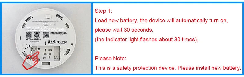2 in 1 Version WiFi Tuya Smart Co & Smoke Detector Alarm Carbon Monoxide Parlor Room Kitchen Shop Fire PIR Sound Sensor Alert 