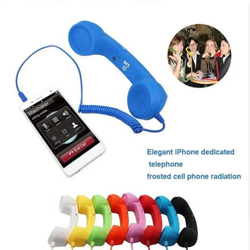 Retro Telephone Handset with 3.5mm Plug
