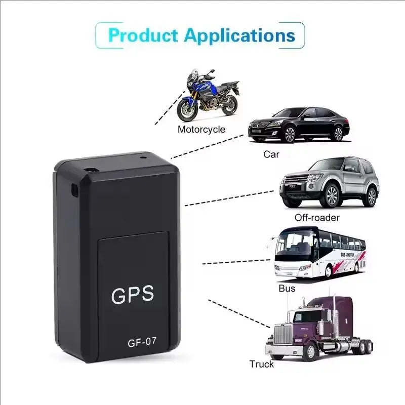 Micro Magnetic GPS Tracker, Vehicle Motorcycle Real-time Anti-theft Tracking Monitor, Personal Anti Loss Positioning Mini GPS 