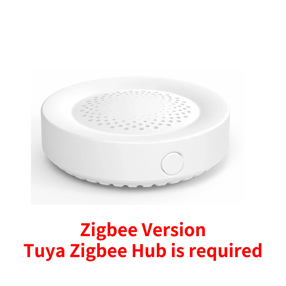 Tuya Zigbee Siren Alarm For Smart Home Security 100db Speaker Works With Alexa Yandex Alice Require Tuya Zigbee Hub. 
