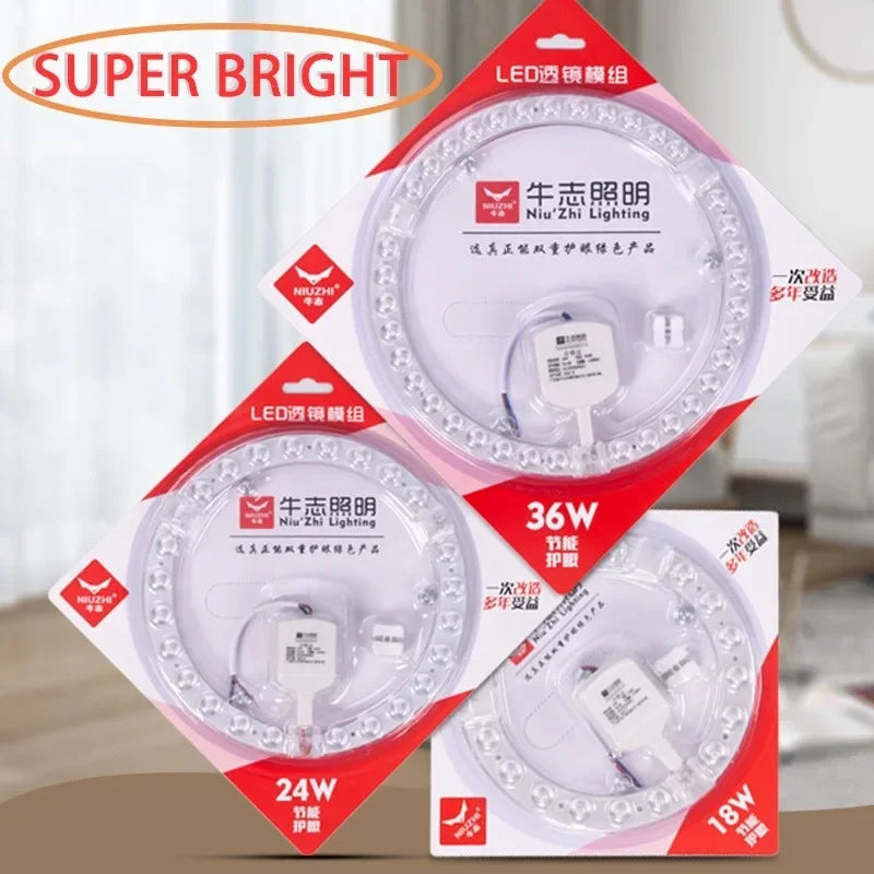 Round LED Ceiling Replacement Module, 12-36 W