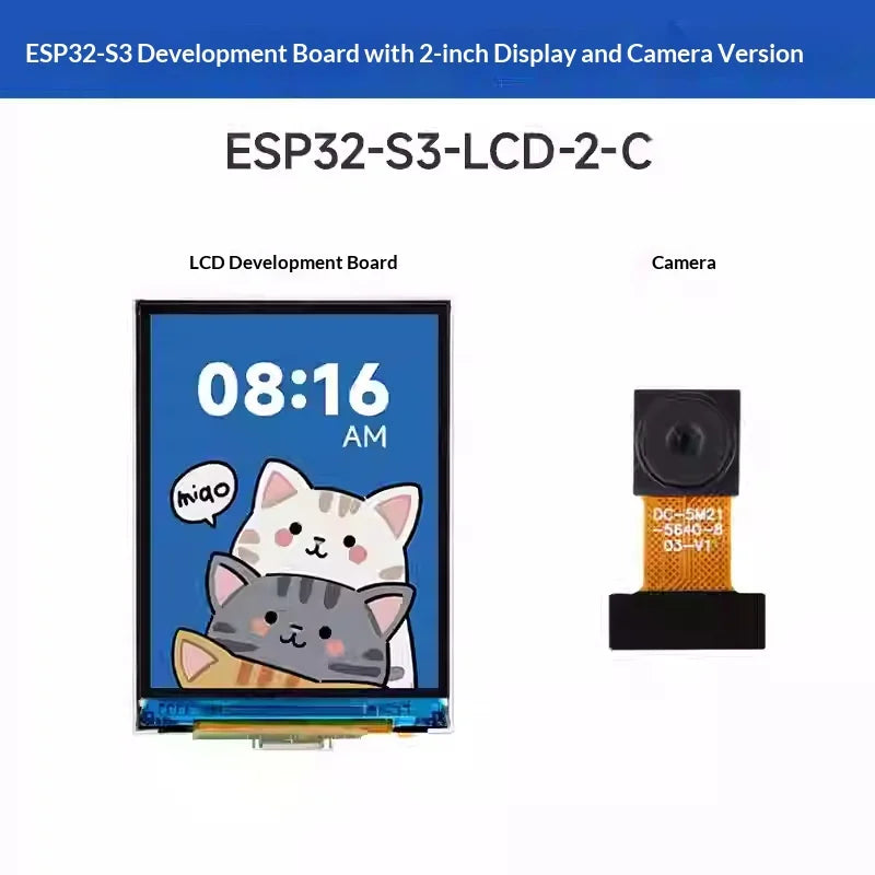 ESP32-S3 2-Inch IPS Display Development Board