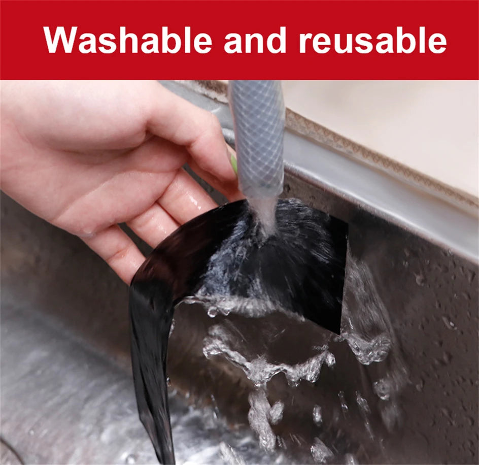 Car Door Edge Guards Door Sill Protector Black Waterproof 3D Carbon Fiber Anti Collision Film Scratch Cover Strip Stickers Tape 