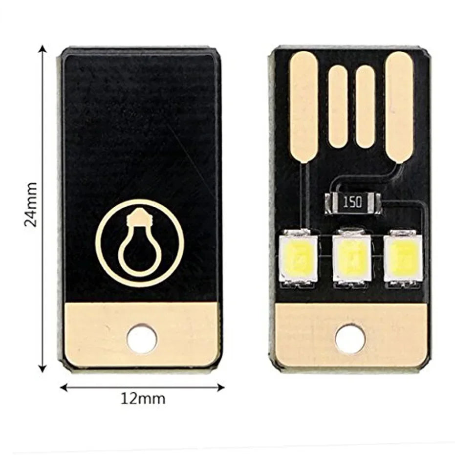 Mini USB LED-lys - 20-Pak
