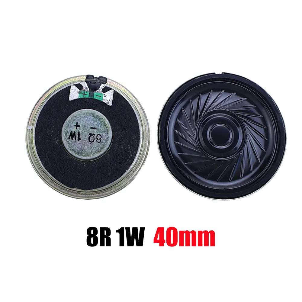 Mini Speaker Drivers, Impedance and Size Options, Pair
