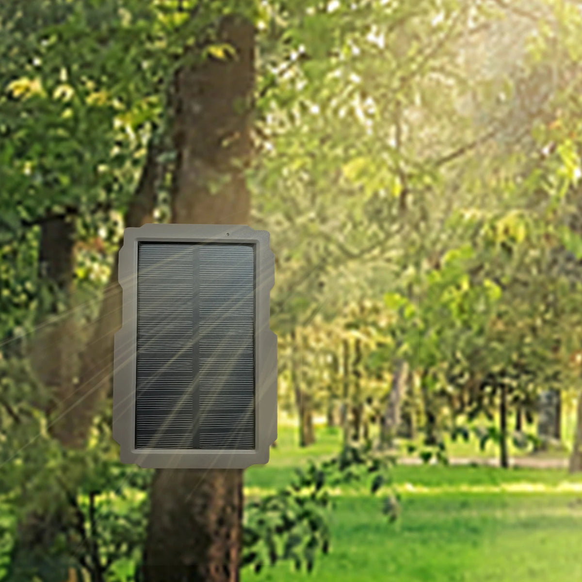 3000mAh 6V-12V nabíjací solárny nabíjač trail kamera s fotopásom, solárny panel kit na lov