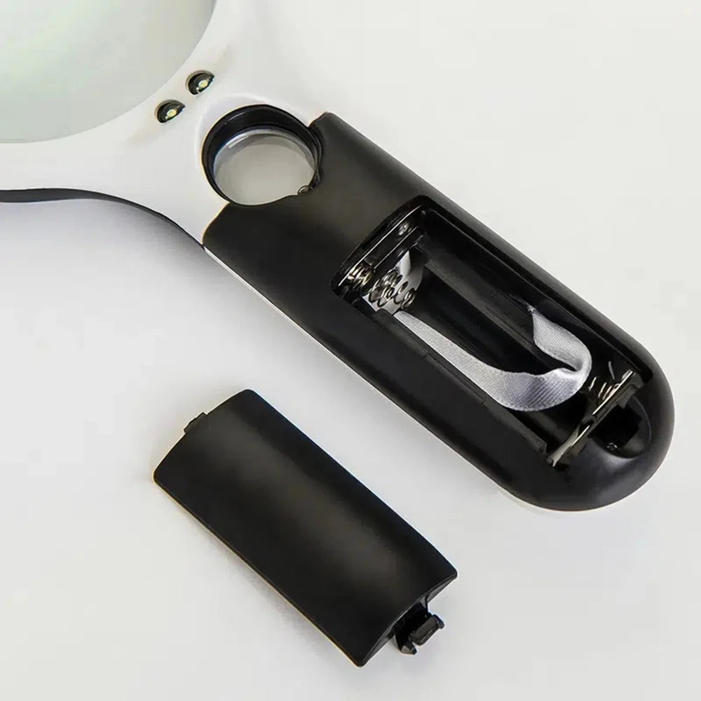 3X and 45X LED Handheld Magnifier