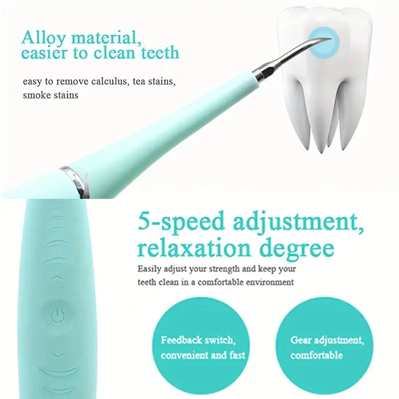 Electric Teeth Cleaner Teeth Stone Remover Home Dental Care Tools Teeth Instrument 
