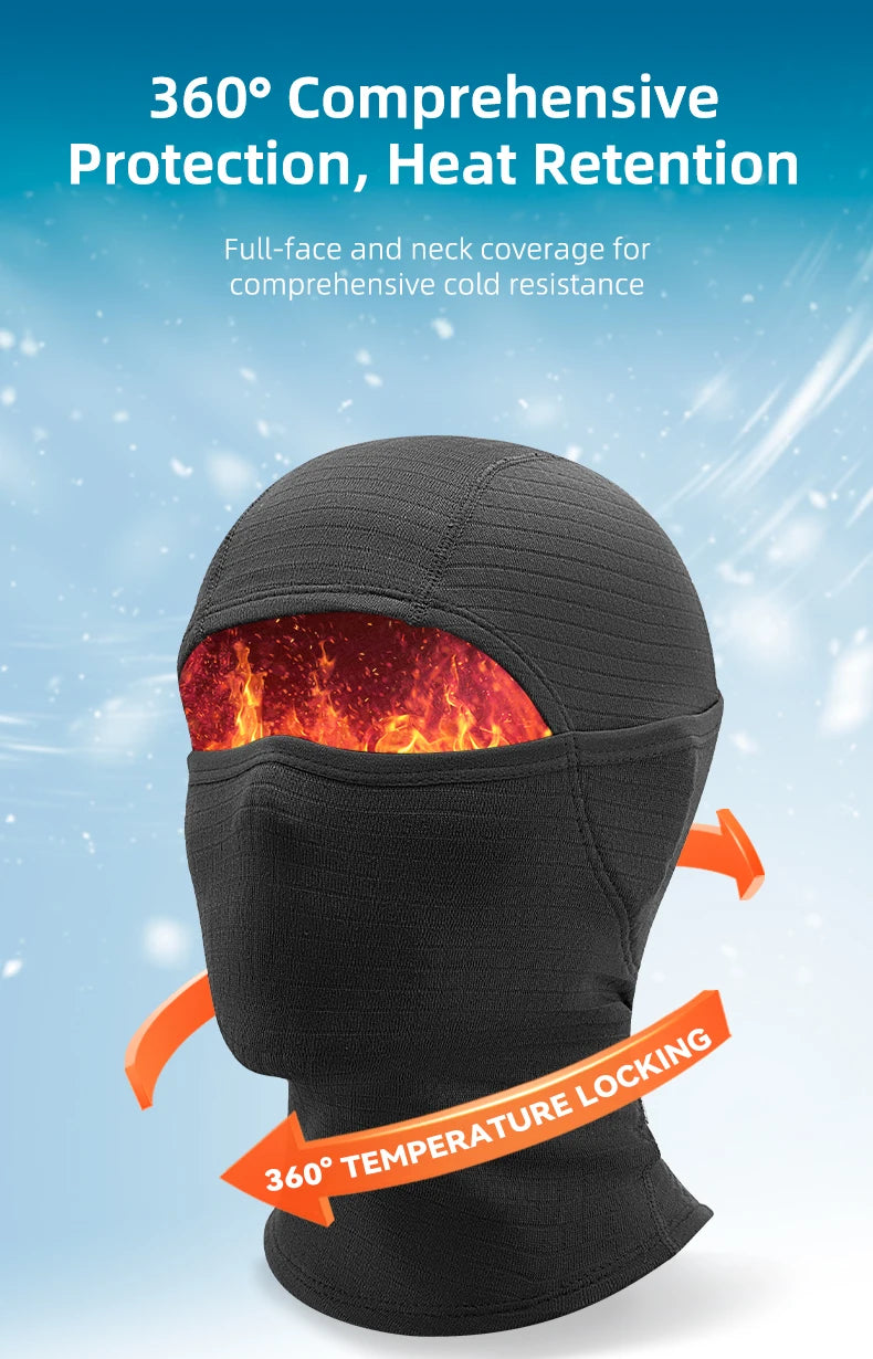 Windproof Thermal Balaclava Face Mask for Cycling & Outdoor Sports