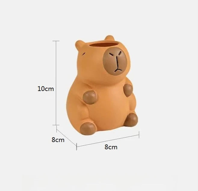 Cartoon Character Desk Pen Holder for Pens and Makeup Brushes