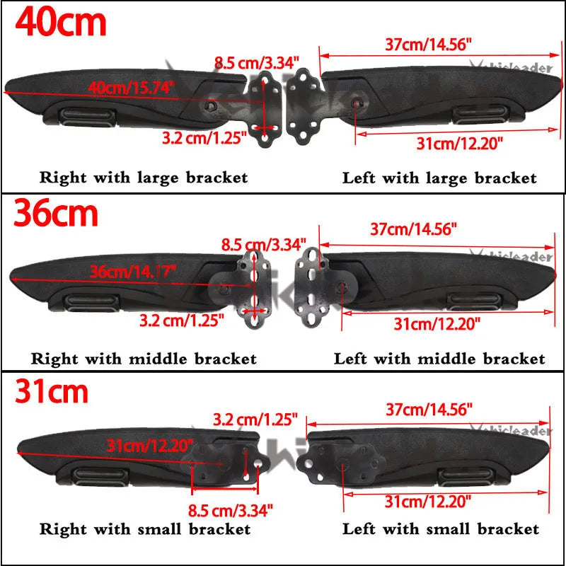 31cm 36cm 40cm Universal Adjustable Left Right Side Car Truck Seat Armrest Hand Holder Arm Rest Leather For RV Caravan Boat