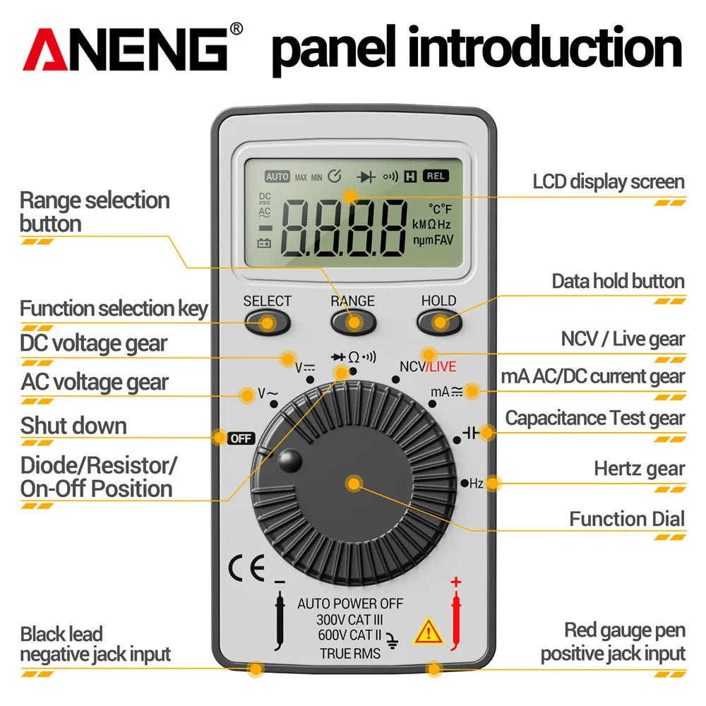 AN101 Pocket Digital Multimeter