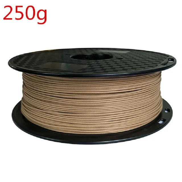 Wood-Effect PLA Filament, 1.75mm, Multiple Shades