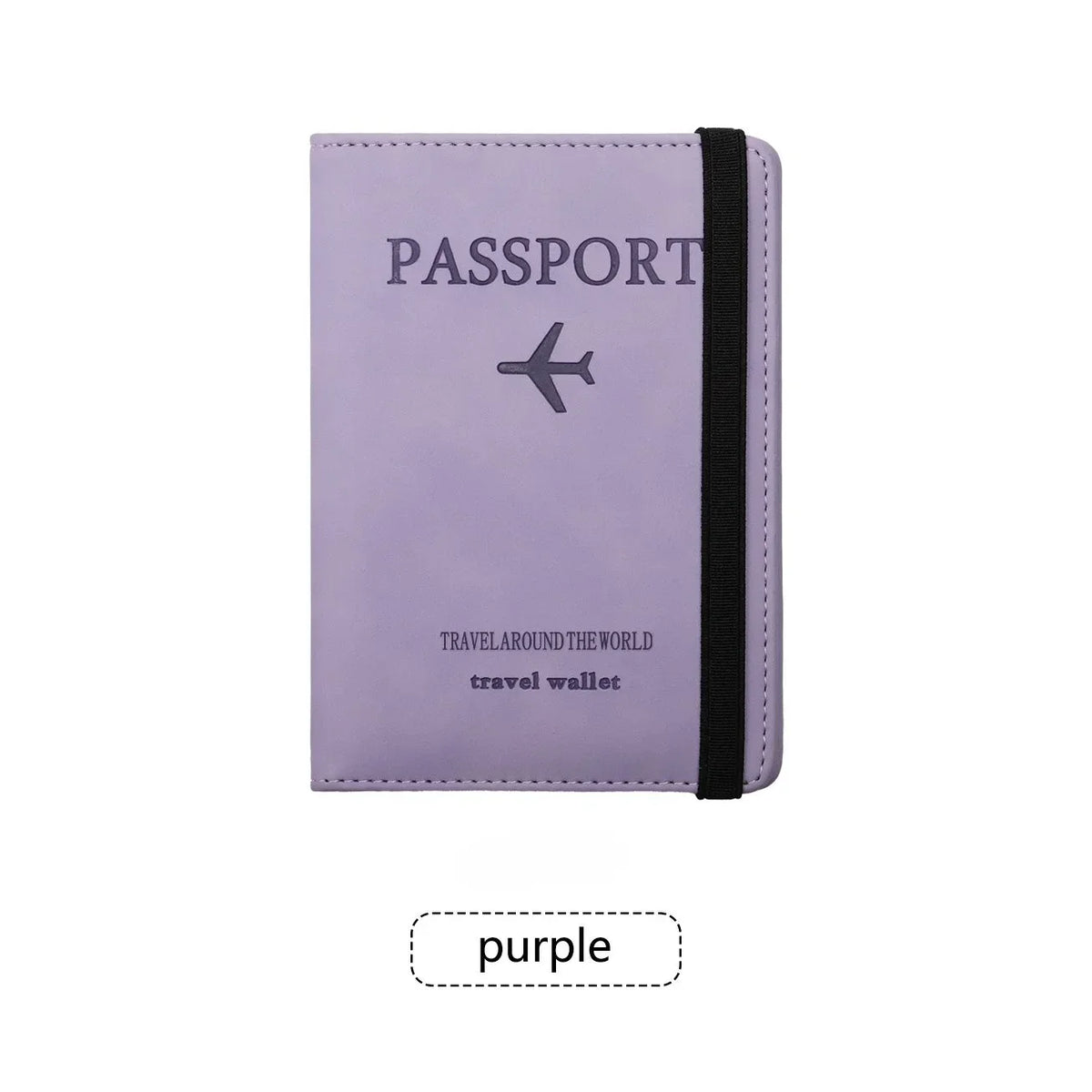 Travel Passport Holder with Card Slots