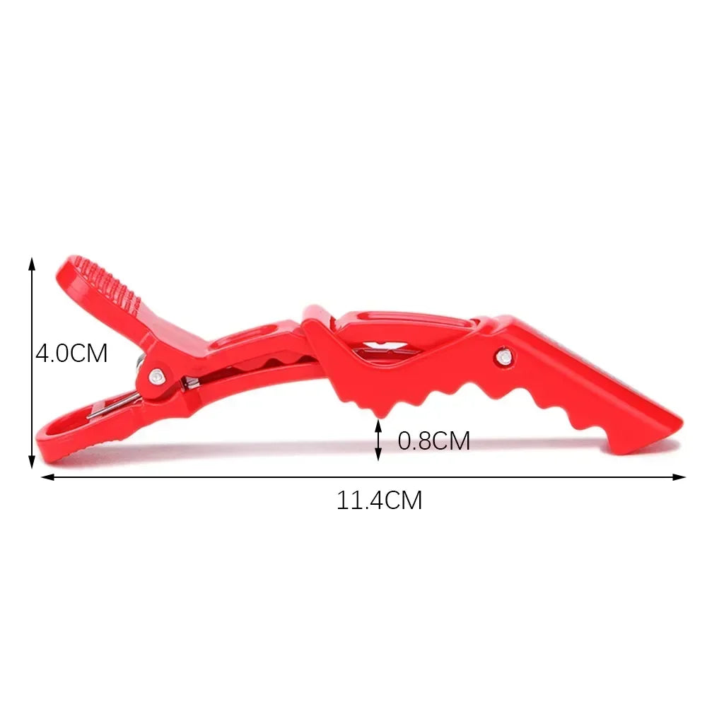 Hajválasztó csatok, 6 darabos csomag, 11.4 cm