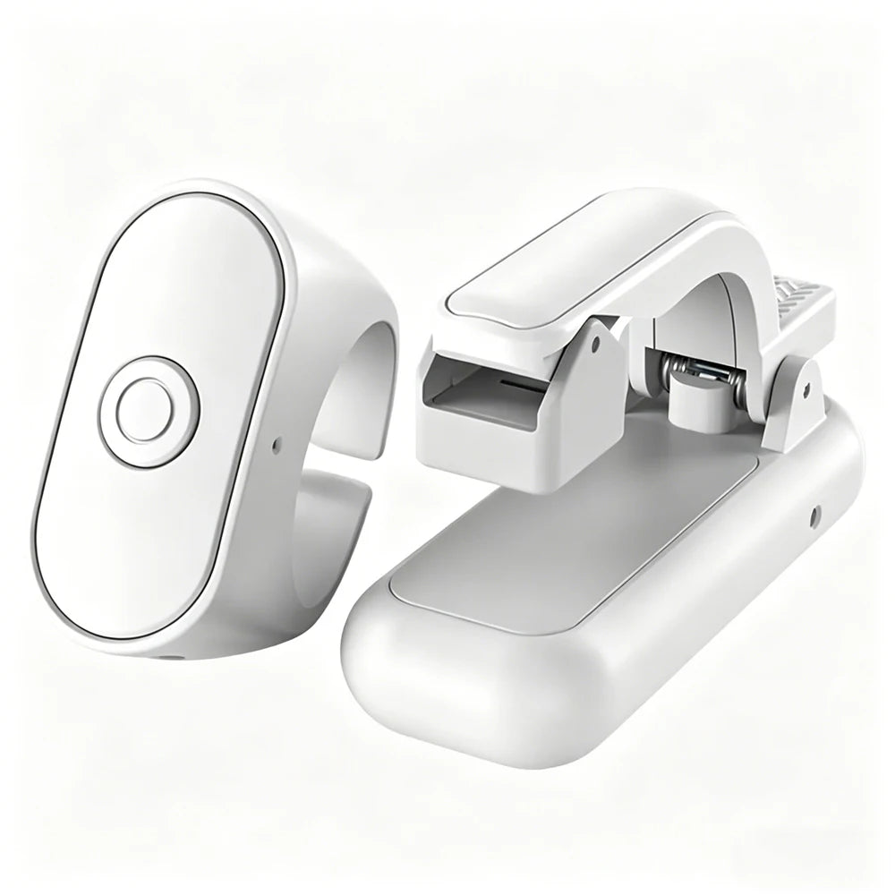 Wireless Page-Turner Ring Remote with Screen Clip