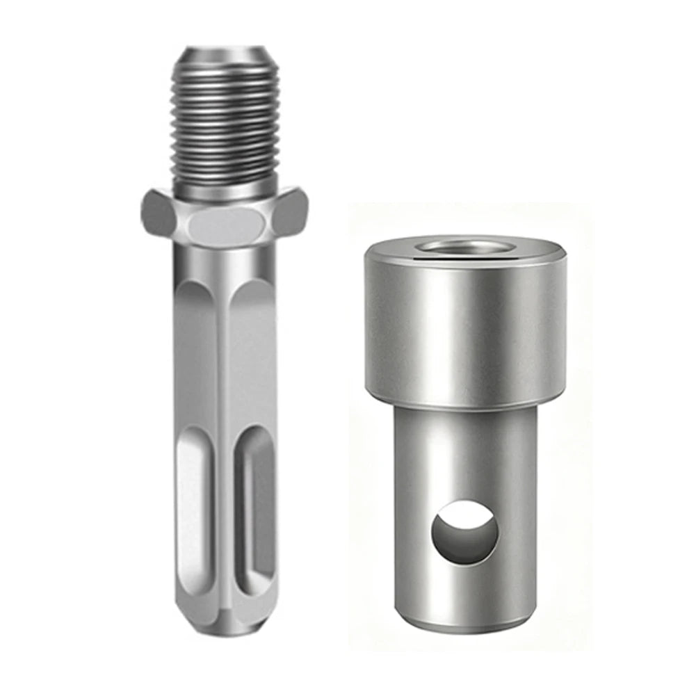 Erdbohrer-Adapter für Bohrmaschine oder Schraubenschlüssel, verschiedene Typen