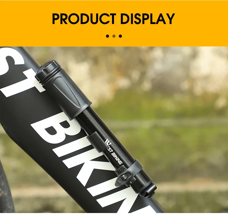 WEST BIKING MINI Pumpa za bicikl — 100 PSI