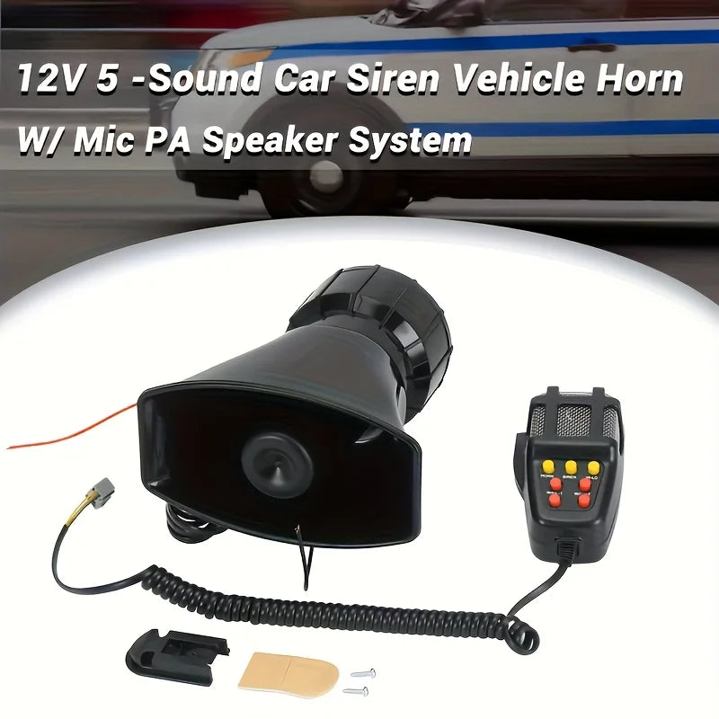 12V Car Alarm with Microphone