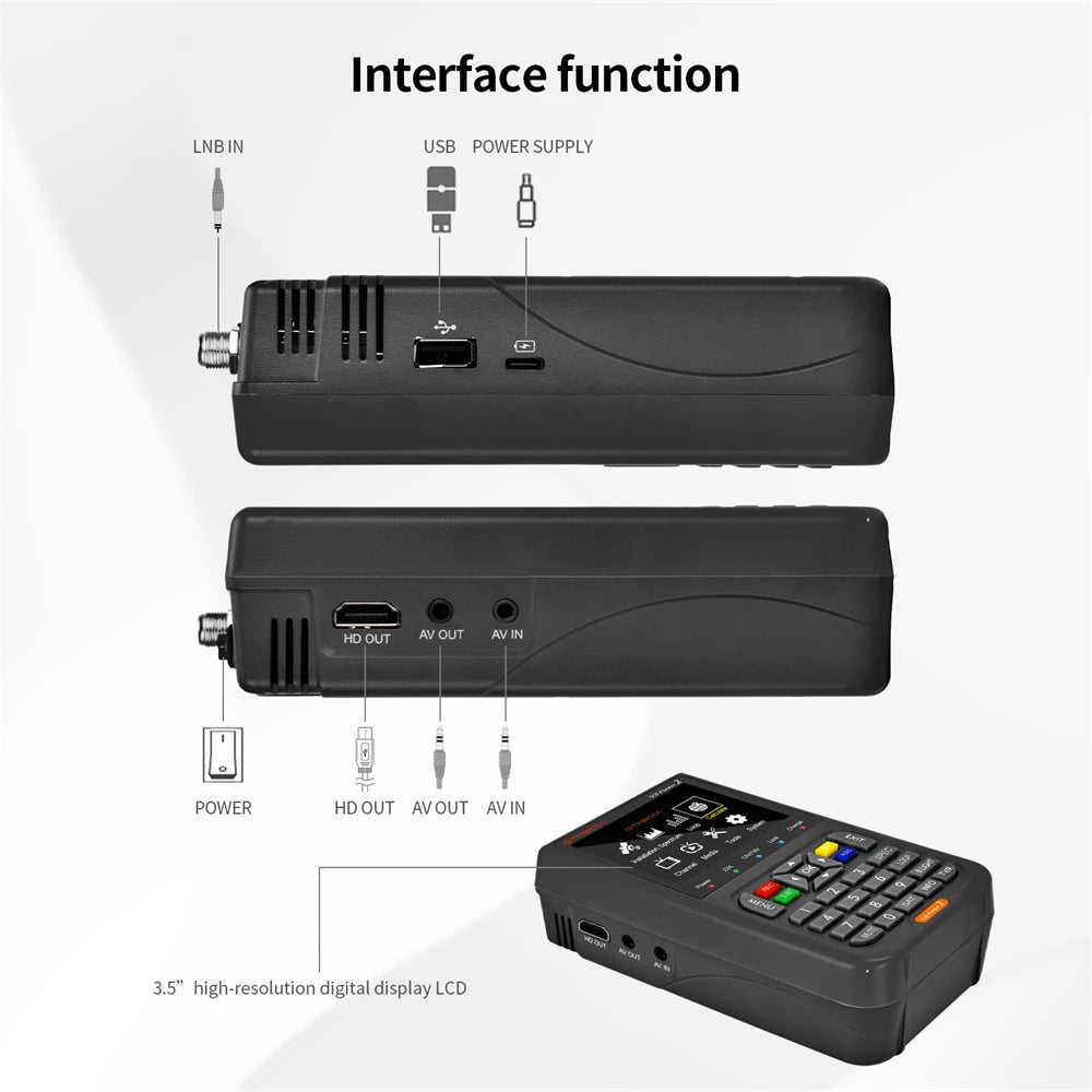V8 Finder 2 Handheld Satellite Signal Meter