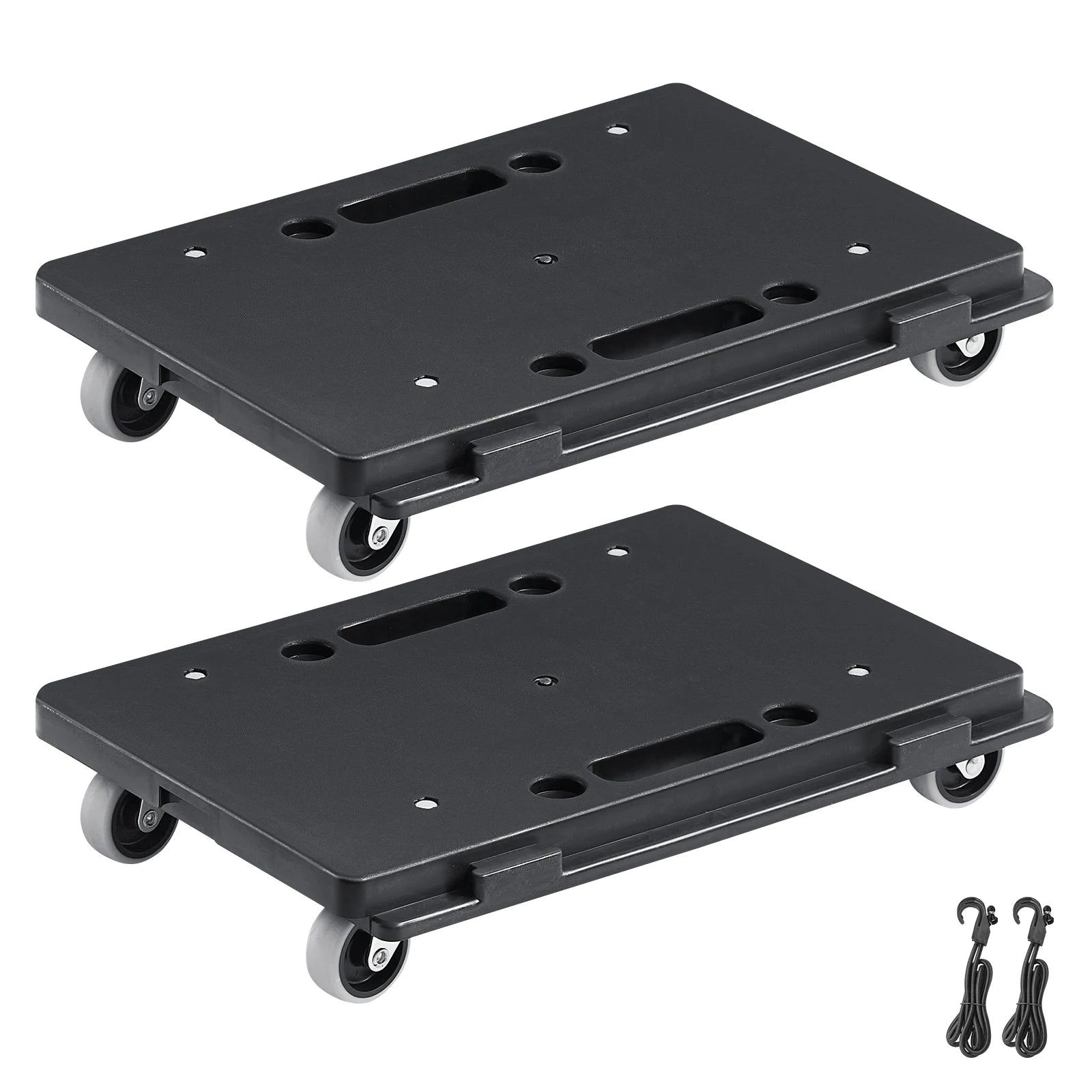 2-pack möbeldolly med hjul, 500 lbs vardera