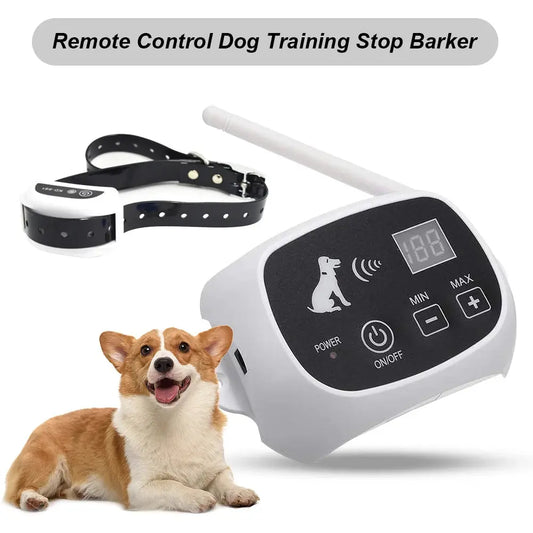 Wireless Electronic Dog Fence System Rechargeable Collar Receiver Invisible Electric Pet Fence Adjustable Shock LCD Outdoor Use Spy-shop.com