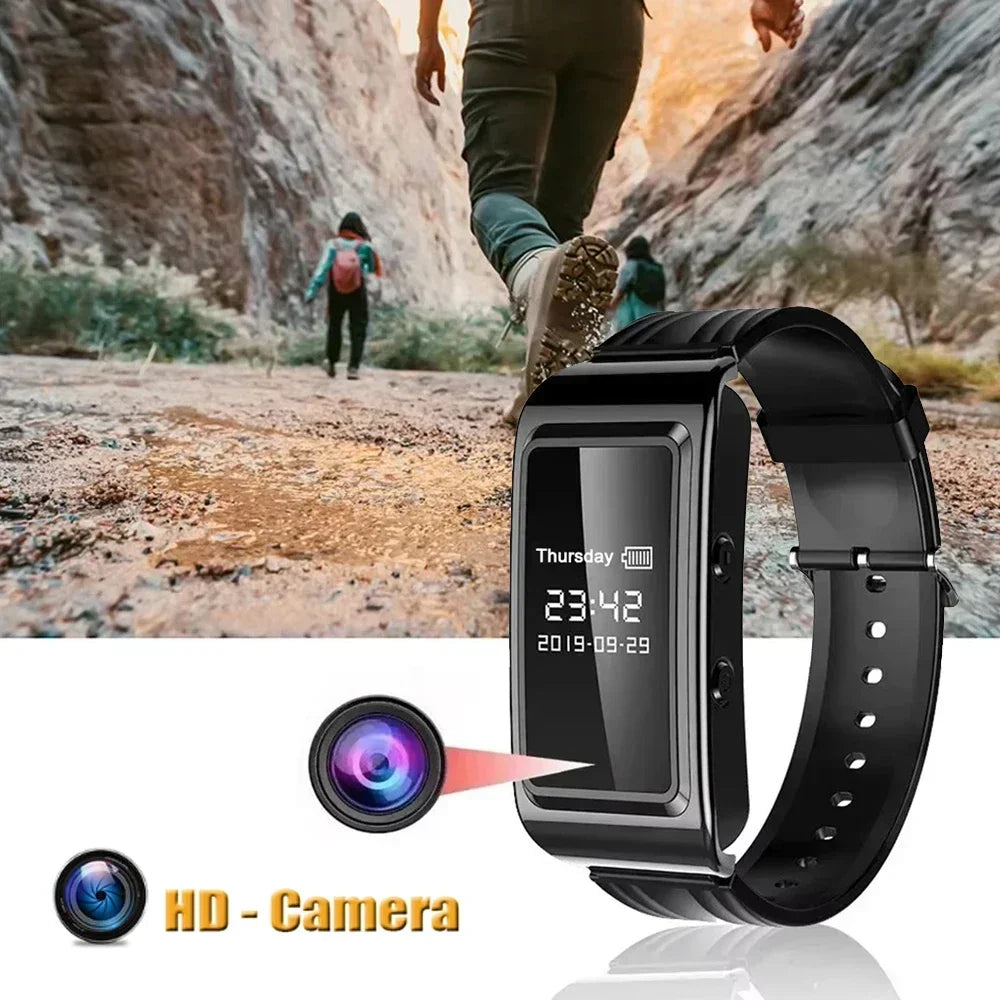 8-64GB Mini Voice Video Recorder 1080P DV Professional Digital Bracelet Dictaphone Portable Home Smart Small Security Camcorder