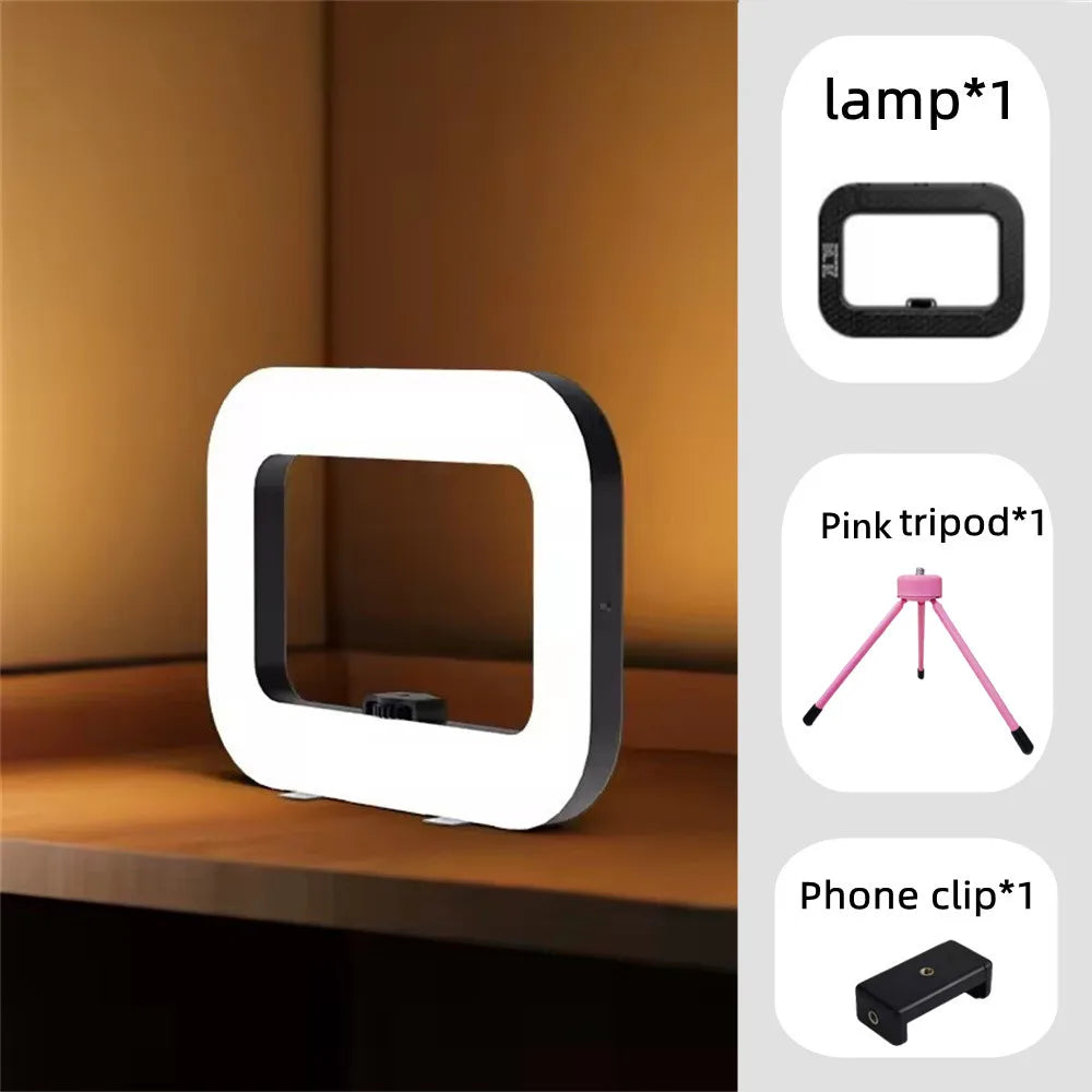 Rechargeable Video Fill Light - Tripod Options