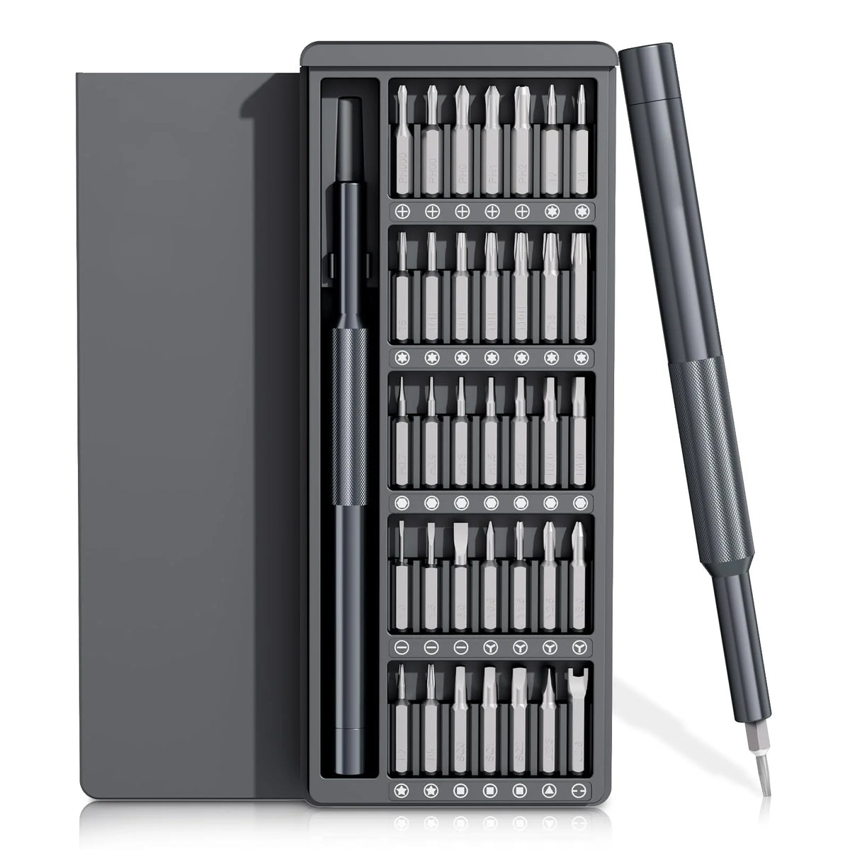 Magnetic Precision Screwdriver Set - Long-Bit Options