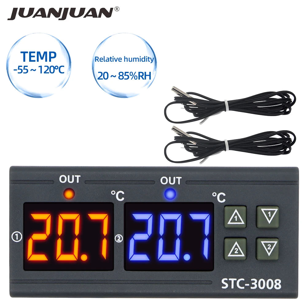 STC-3008 Dual-Relay Temperature Controller