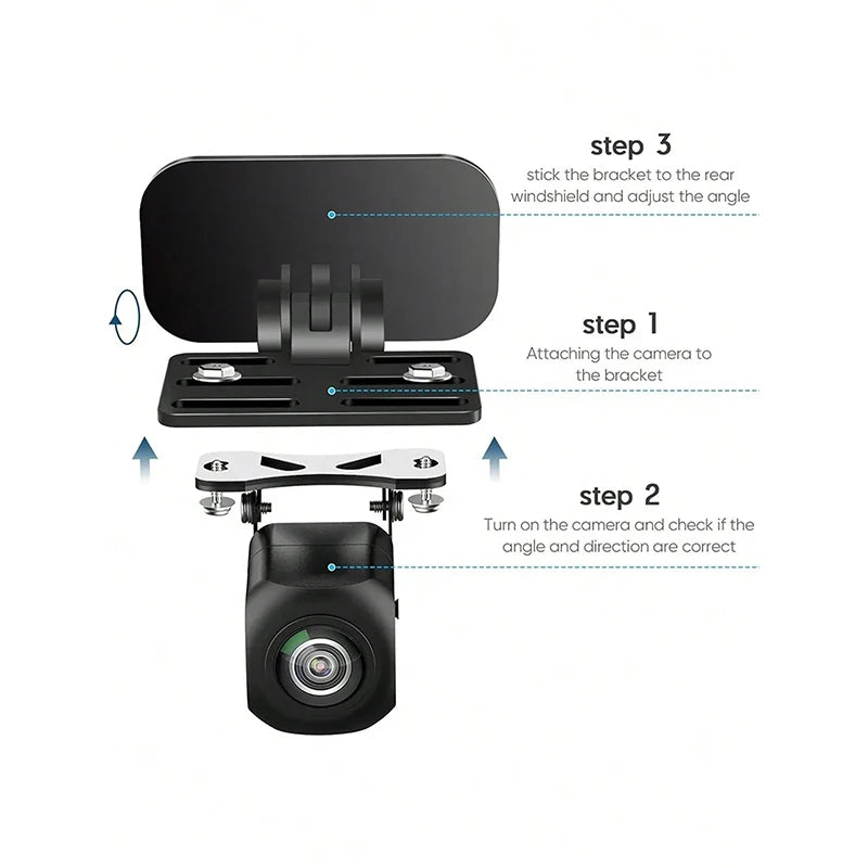 Adhesive Vehicle Camera Mounting Bracket
